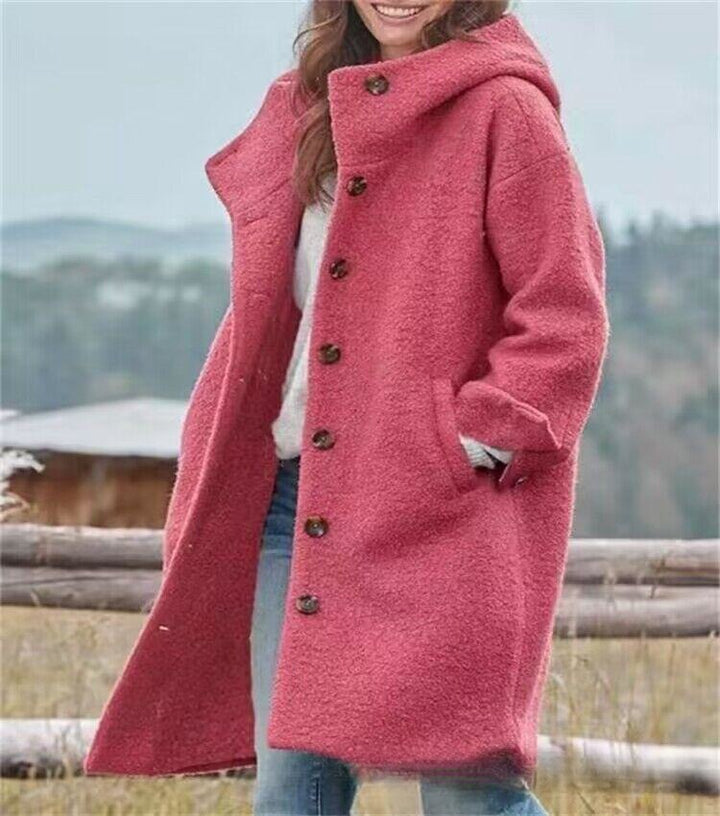 Ladies Oversized Wool Coat Amarae