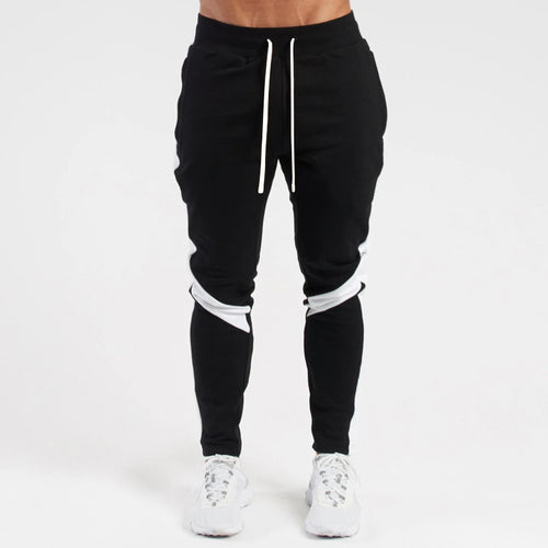 Men's athletic jogging pants with innovative cut and elastic waistband Amarae