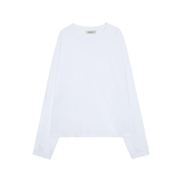 Casual long sleeve T-shirt for women made of high-quality cotton with a comfortable fit and a modern design Lune London