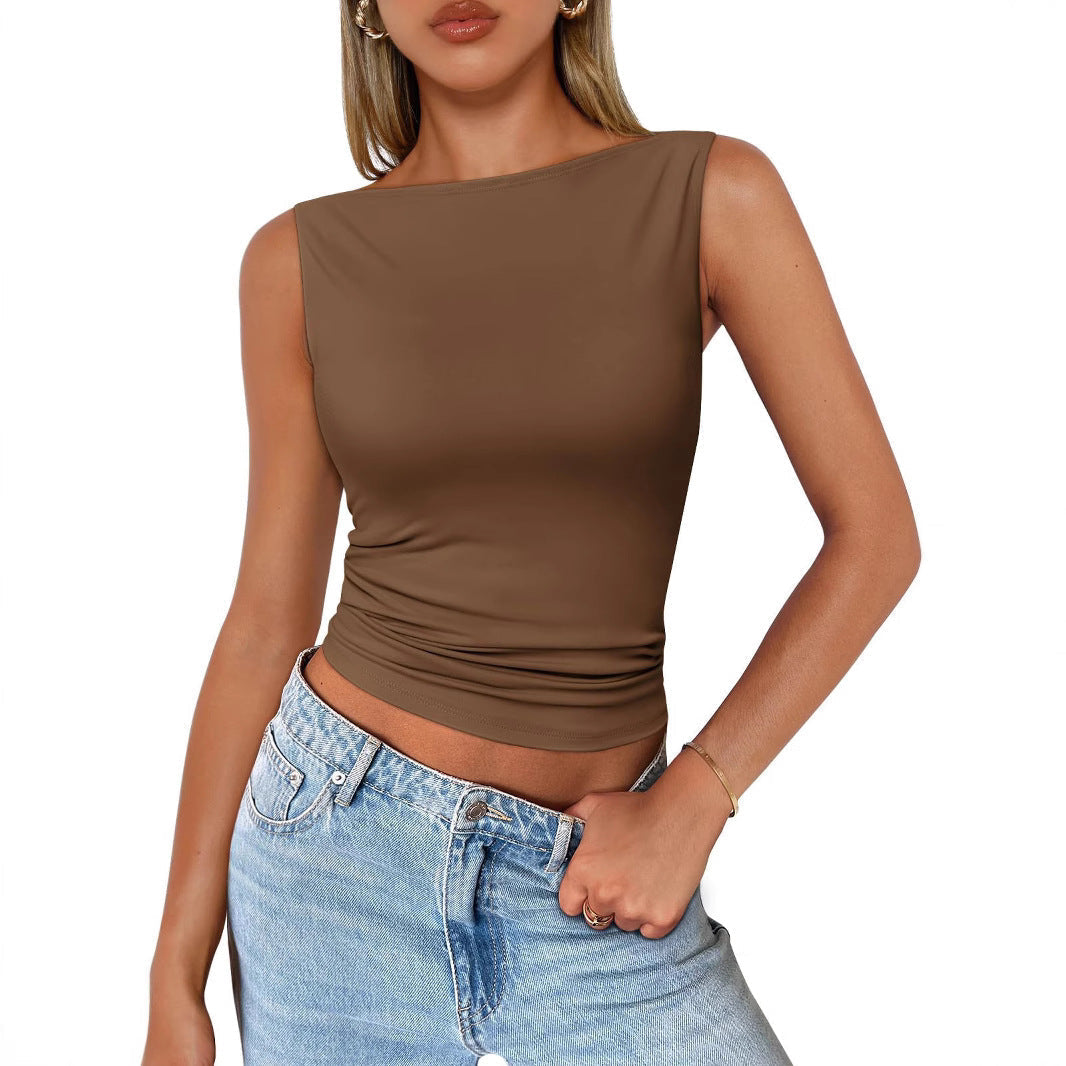 Lune London | Sleeveless Slim Fit Tank Top