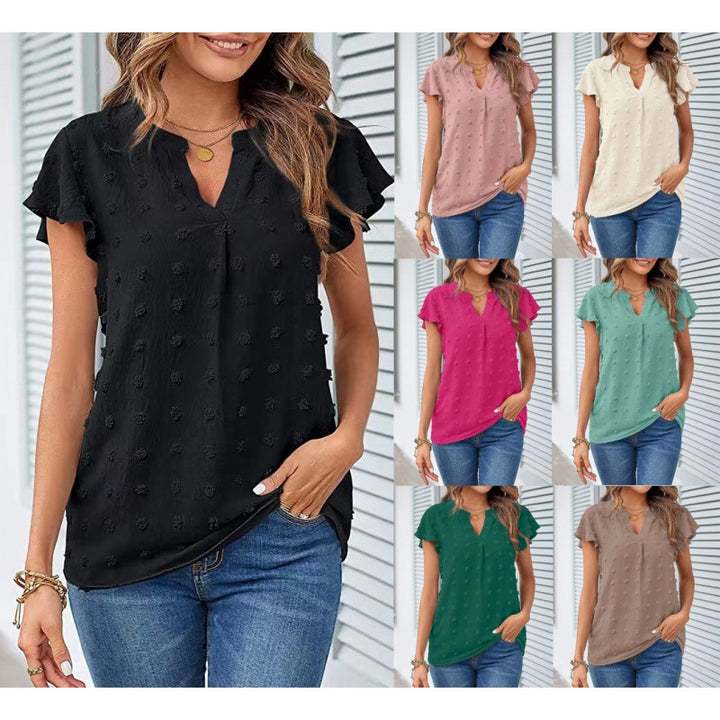 Women's blouse with flared sleeves Lune London