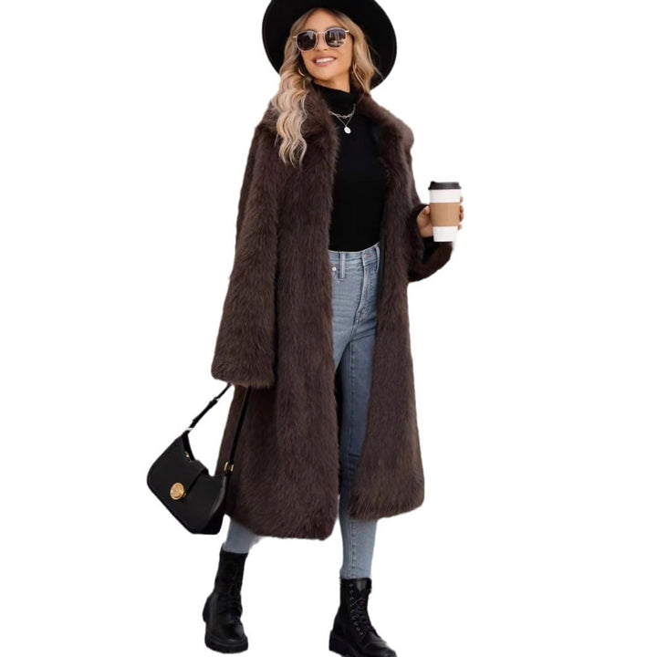 Ladies Long Trendy Chic Coat and Style