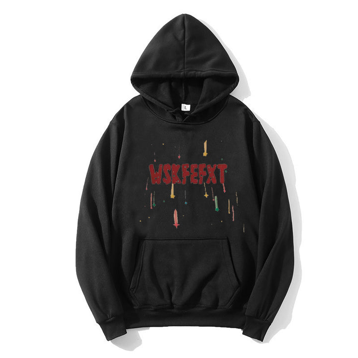 Women's hoodie with cool graphic print Chic & Stil