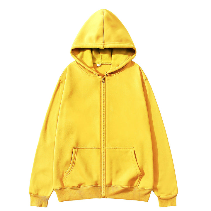 Hooded jacket for women with full zip and large kangaroo pockets Lune London