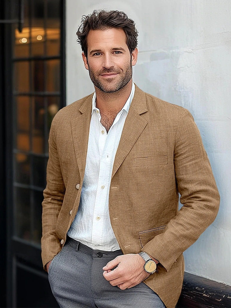 Lune London | Men's Casual Linen Blazer