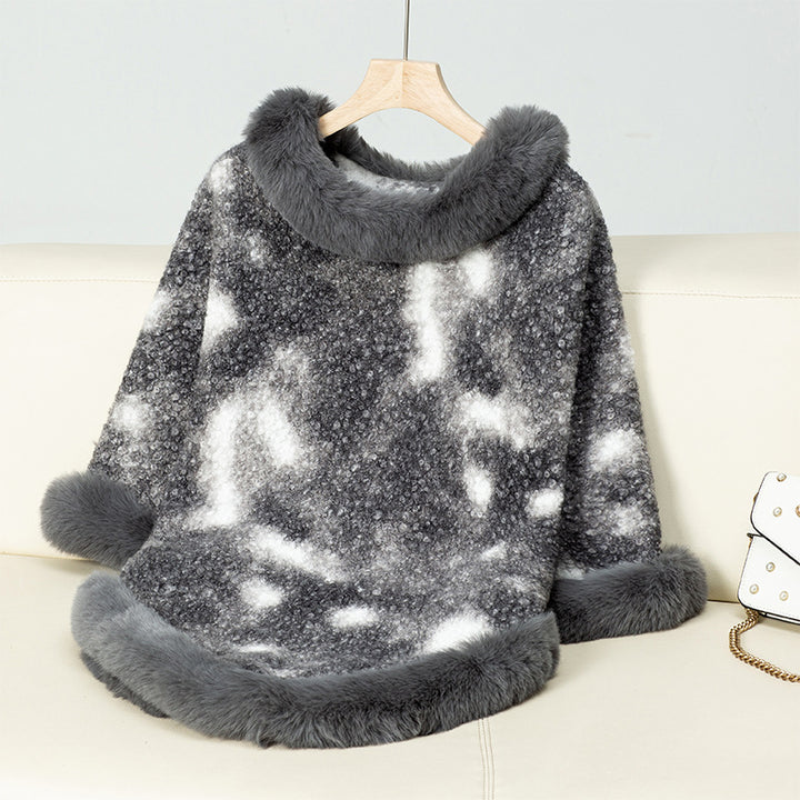 Ladies oversized cozy blanket Lune London