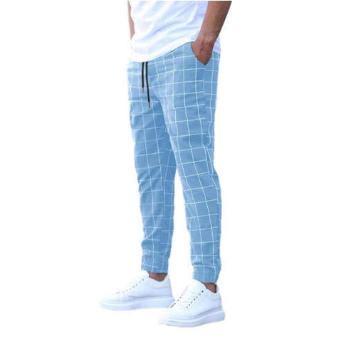 Amarae Casual Plaid Pants for Men