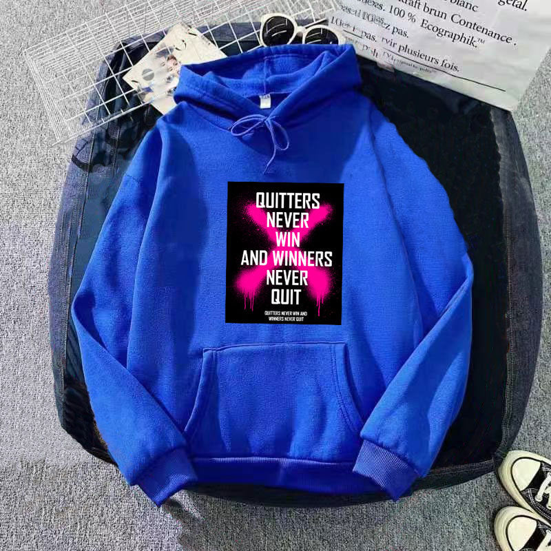 Women's hoodie with inspiring motif Chic & Stil