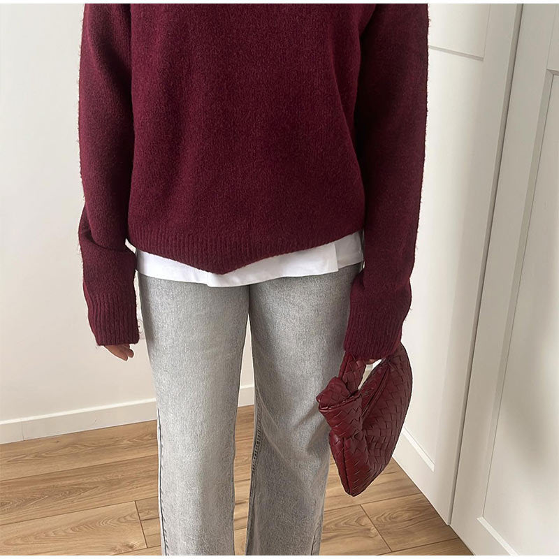 Ladies' Sweater and knit originally cut with soft material Lune London
