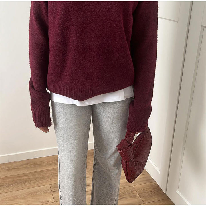 Ladies' Sweater and knit originally cut with soft material Lune London