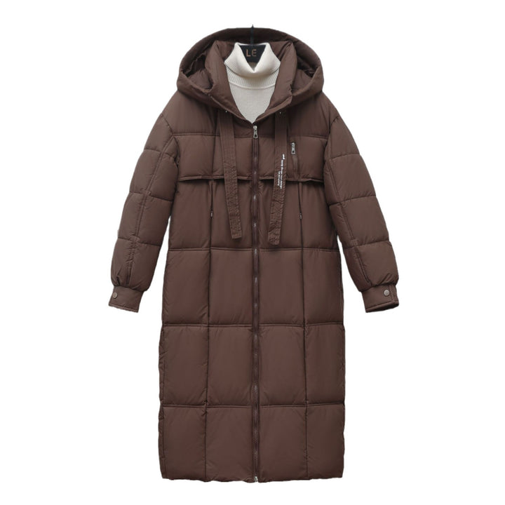 Ladies Long Chic Down Jacket