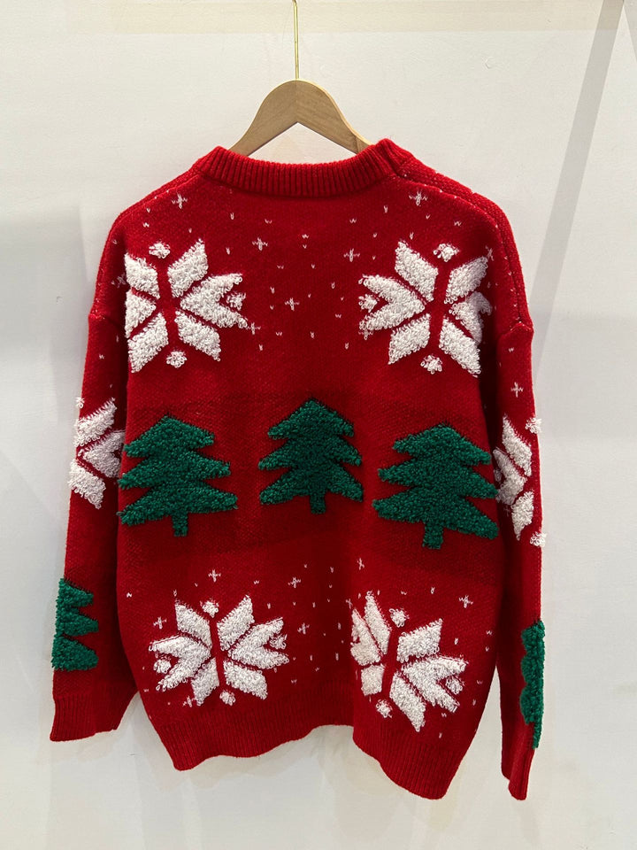 Lune London Christmas Knit Sweater for Women