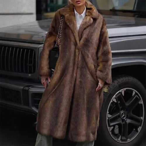 Ladies Elegant and Luxurious Fur Coat Amarae