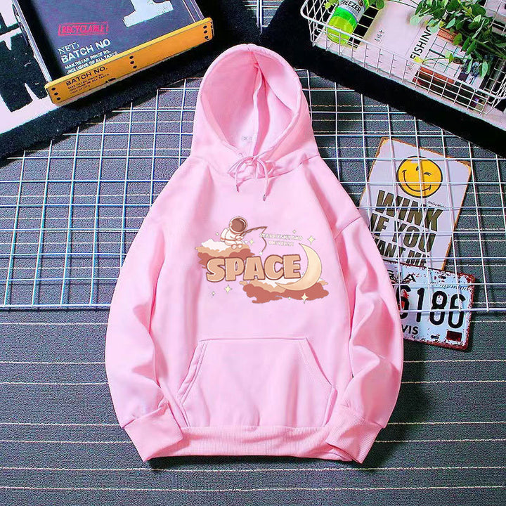 Women’s hoodie with creative space design Chic & Stil