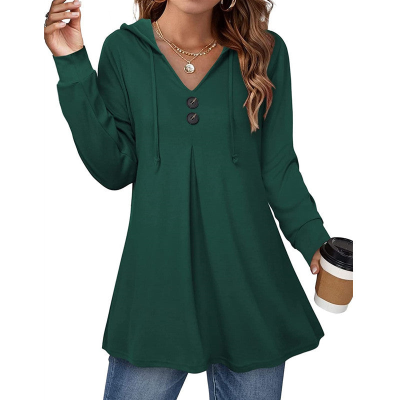 Lune London Women's Hoodie Tunic Top