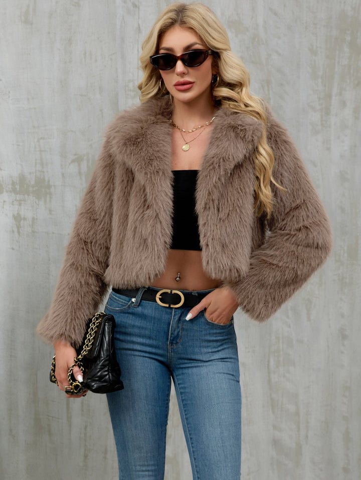 Women's Elegant Faux Fur Bolero Lune London