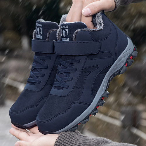 Insulated hiking shoes for women with non-slip sole and practical Velcro solution Amarae