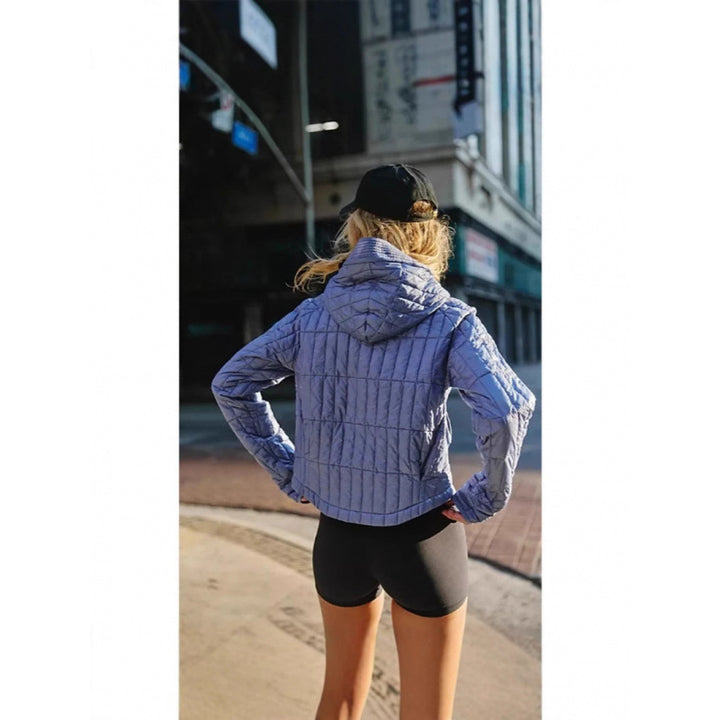 Ladies trendy short quilted jacket Amarae