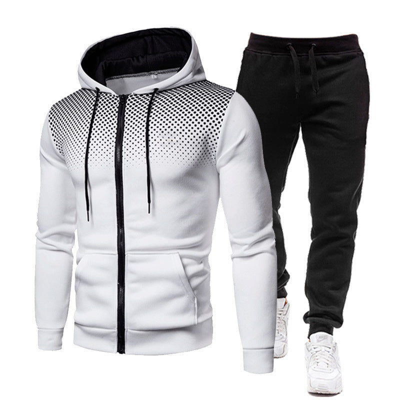 Men's hoodie and jogger pants set with breathable design Lune London