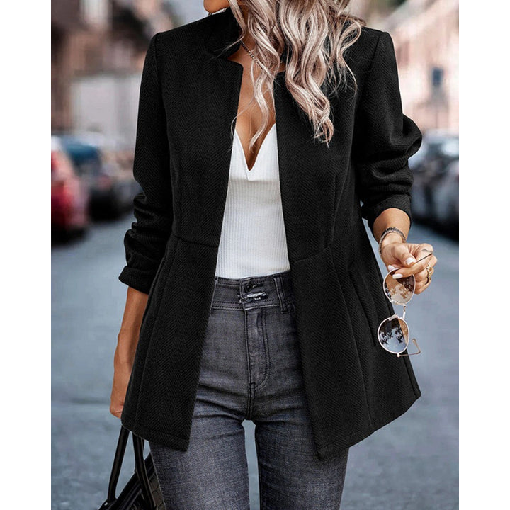 Women's herringbone jacket with structured cut Lune London
