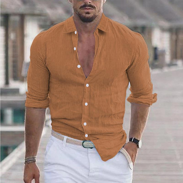 Herren Hemd mit modernem Schnitt und taillierter Passform von Lune London