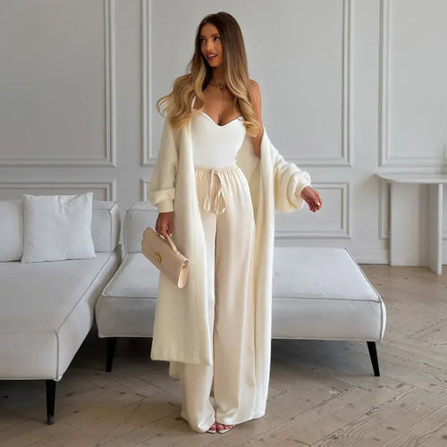 Elegant bouclé coat for women Amarae