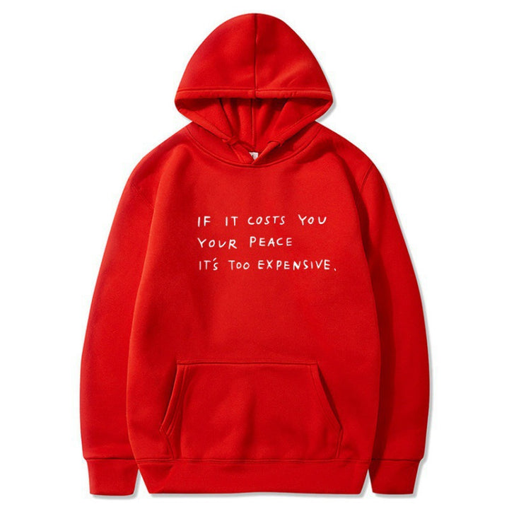 Women's hoodie with inspiring quote and comfortable fit Lune London