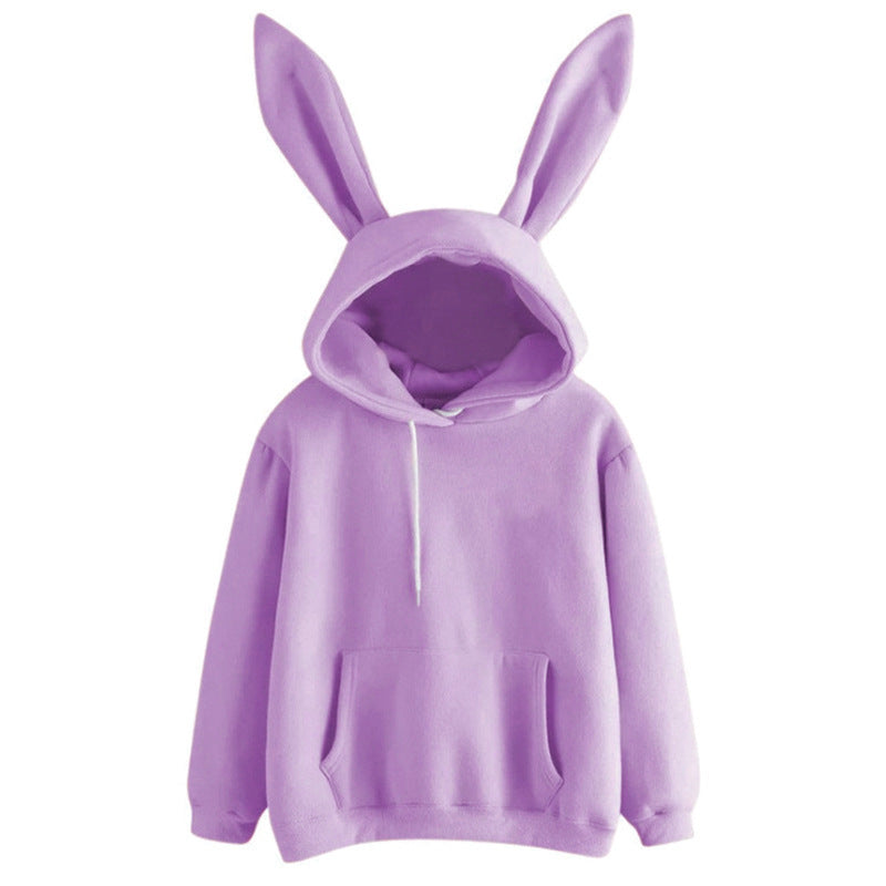 Amarae | Women's Sweatshirt with Hood and Bunny Ears