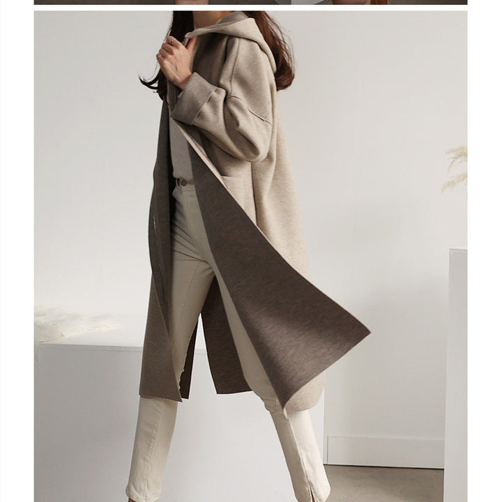 Fashionable women's hooded coat made of high-quality fabric Lune London