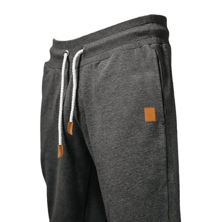 Premium athletic jogger pants for men with elastic waist and functional pockets Lune London