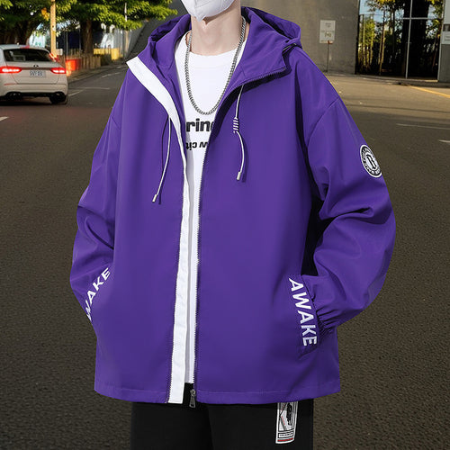 Unisex leisure jacket with waterproof properties and practical pockets Amarae