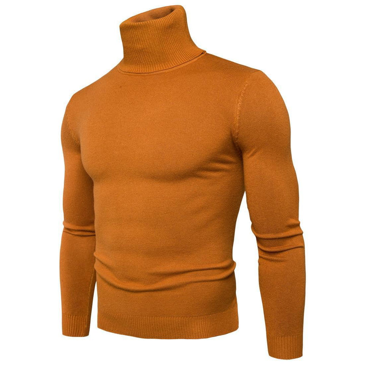 Men's Roll Neck Sweater Made Of Soft Merino Wool Lune London