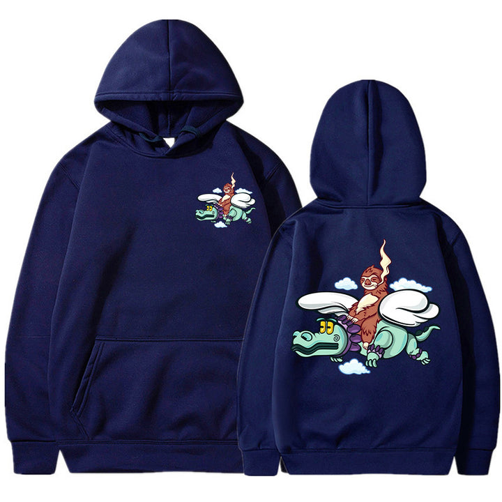 Women's hoodie with playful graphic design and high-quality finish Chic & Stil