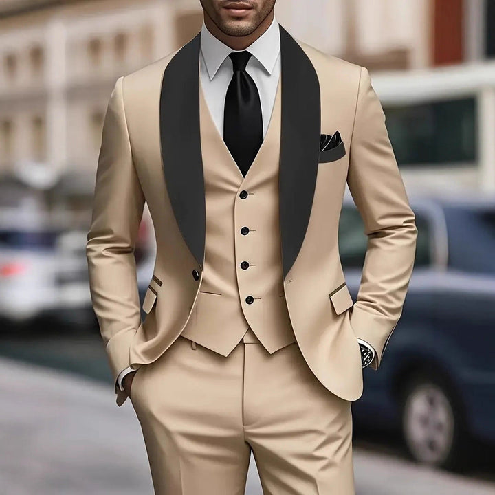 Men’s Three-Piece Suit Set – Elegant & Sophisticated | Lune London