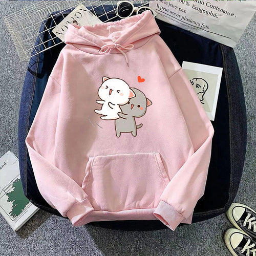 Women's hoodie with playful animal design Chic & Stil