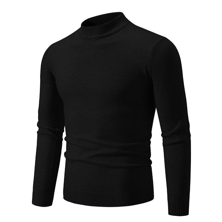 High quality cotton turtleneck sweater for men Lune London