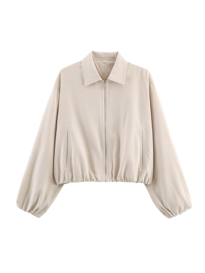 Casual transition jacket for women with elastic cuffs Amarae