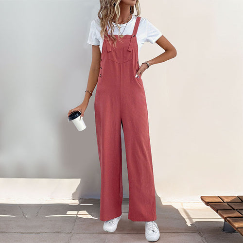 Women's Casual Wide Pants Jumpsuit Amarae