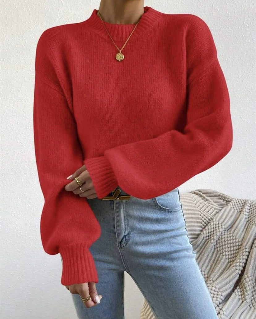Oversized knitted sweater for ladies Lune London