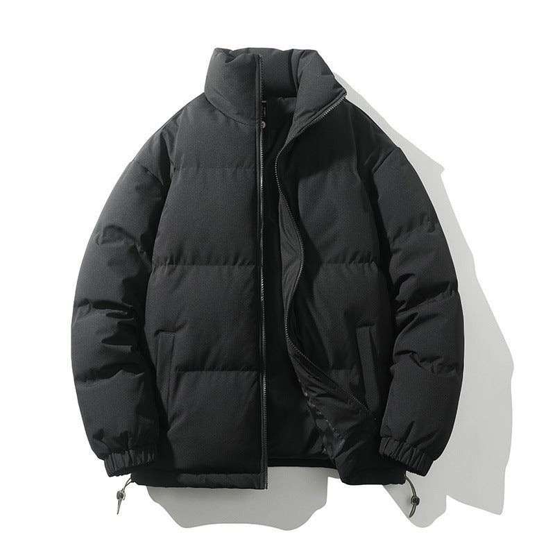Insulated hooded jacket for men with high collar and stylish cut Lune London