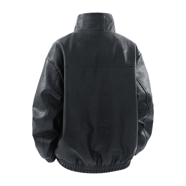 Casual synthetic leather jacket for men Lune London