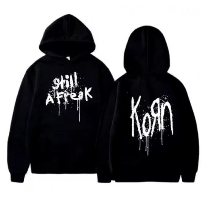 Women's hoodie with creative graffiti designs Chic & Stil