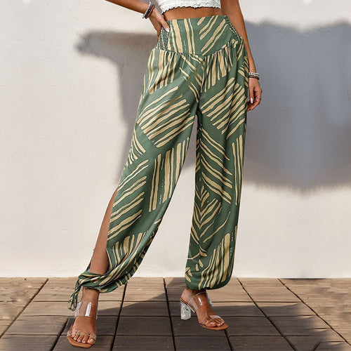 Women Boho Wide Leg Pants Amarae