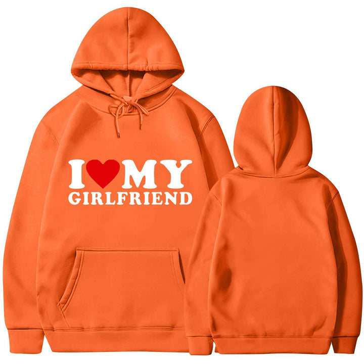 Women's casual hoodie with heart graphic Chic & Stil