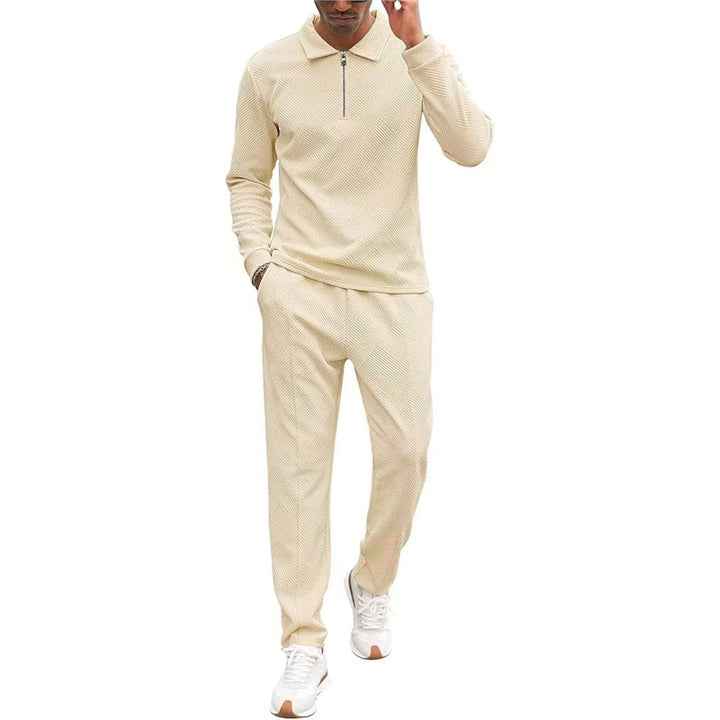 Casual sweat set for men with textured upper material Lune London