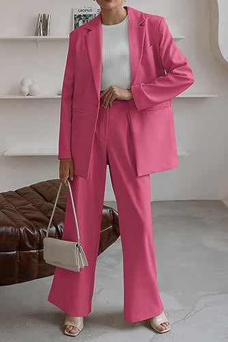 Women Elegant and Comfortable Blazer Set Chic Und Stil