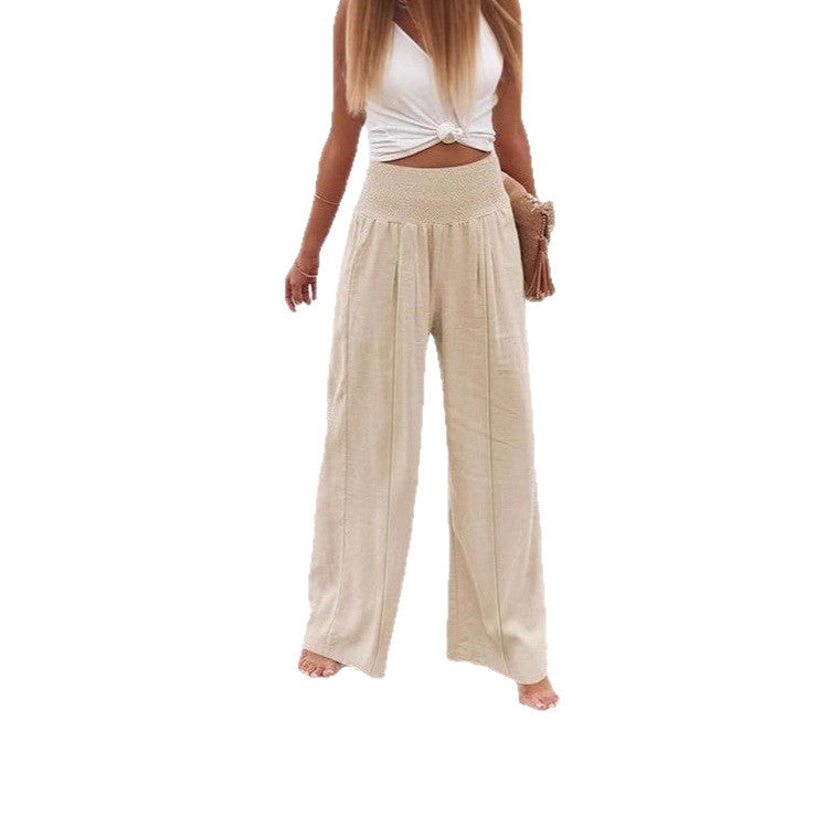 Ladies Elegant and airy palazzo pants Lune London