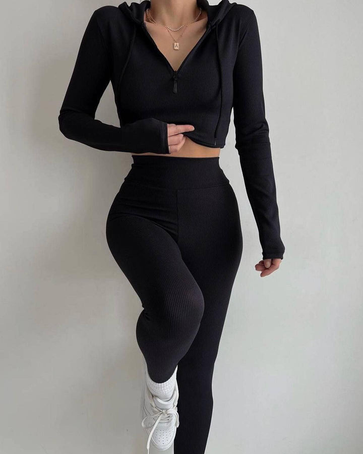 Women Sporty Long Sleeve Top Chic & Stil