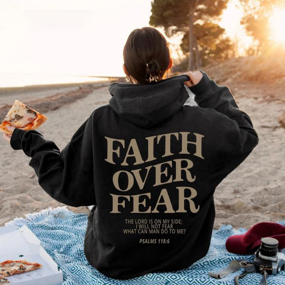 Women's hoodie with inspiring lettering and high-quality craftsmanship Chic & Stil