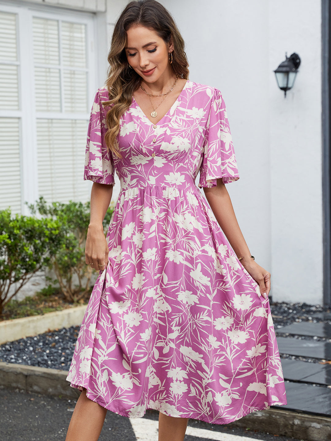 Lune London Women's Summer Wrap Dress